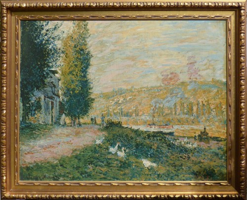 Claude monet seineböschung - monet,