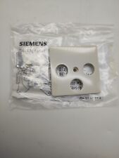 Siemens Delta Plus Elektroweiß Antennen Abdeckplatte f SAT TV Anschluss 5TG2528