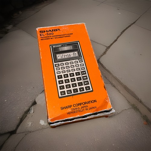 Sharp 520 taschenrechner - sharp, el-520