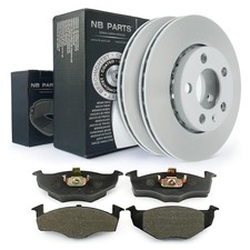 Bremsscheiben Bremsbeläge vorne 239mm für VW Fox Polo 9N 9A4 Skoda Fabia I II