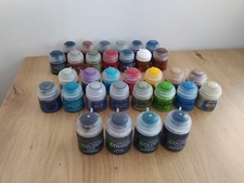 32x Citadel Farben Games Workshop GW Warhammer AoS ToW 40k Shades Base Layer