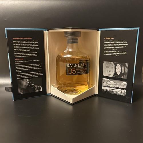 Balblair 2005 1st release - balblair, release,