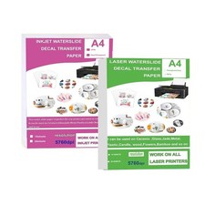 10 sheets of DIY A4 inkjet