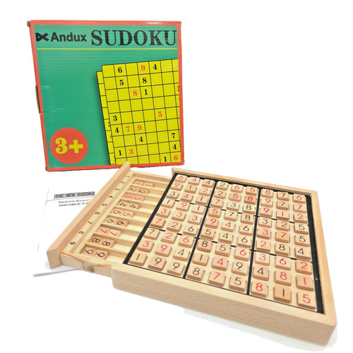 Sudoku holzspiel andux - sudoku,