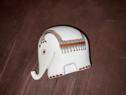 Porzellan elefant spardose - porzellan,