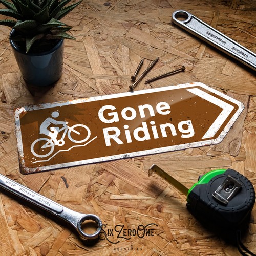 Gone riding cycling pfeil - gone, riding/cycling