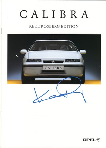 Opel calibra keke rosberg - opel,