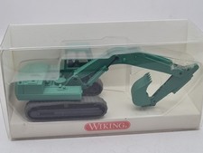 Wiking Spur H0 1:87  Raupenbagger O&K grün Neu und OVP 
