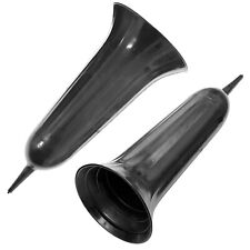 2x Grabvase Kunststoff 23 cm