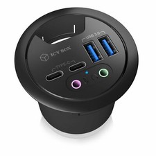 ICY BOX IB-HUB1403B Tisch-Hub Type-C™USB 60458 B-Ware