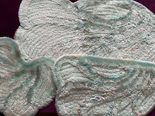 Badezimmer -Garnitur 3 tlg. Fußbodenheizung geeignet Hochflausch mint