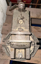 drehbarer Maschinenschraubstock 85mm mit Kurbel Willi Prewo