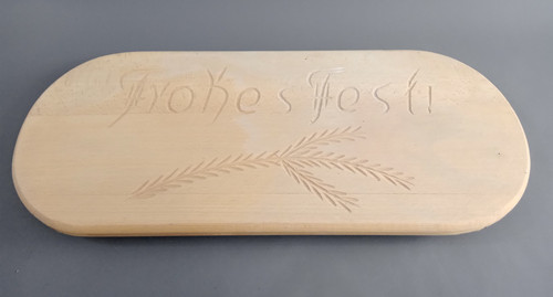 Stollenbrett frohes fest - "frohes, fest"
