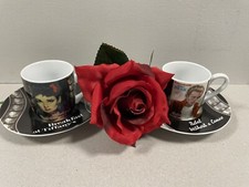 Könitz  2x Espresso Tasse Audrey Breakfast At Tiffanys James Dean