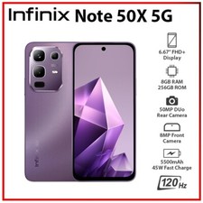 NEW Infinix Note 50X 5G PURPLE