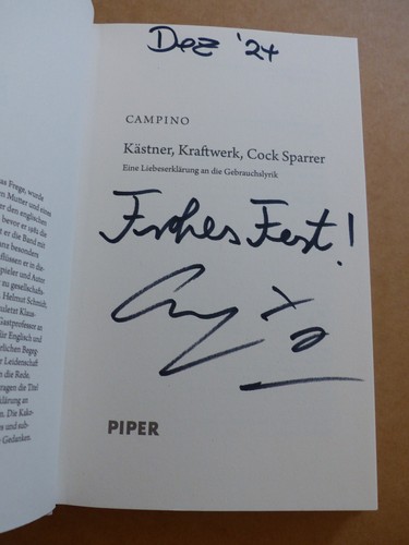 Campino dth signed signiert - campino,