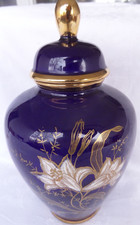 alte Porzellan Deckel-Vase