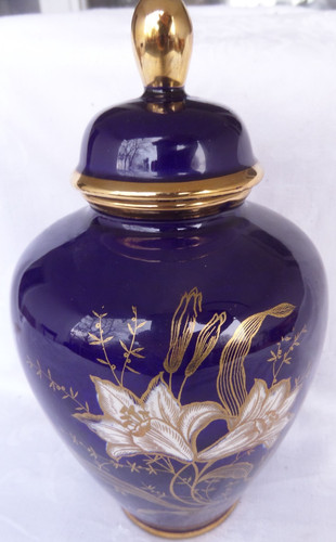 Alte porzellan deckel - porzellan, deckel-vase