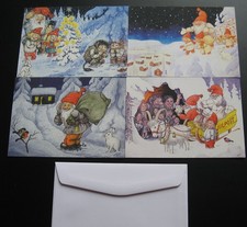 4 Karten Doppelkarten