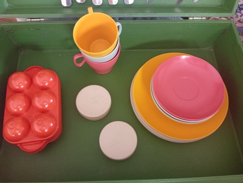 Alter picknickkoffer 50er - alter,