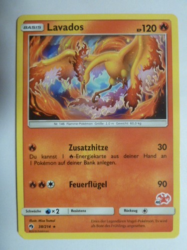 Pokemon lavados 38 214 - lavados-, 38/214