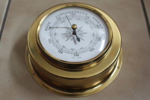 Dekoratives schiffsbarometer - dekoratives,