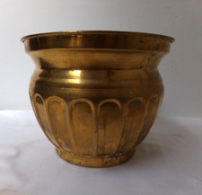 großer Messing Übertopf
