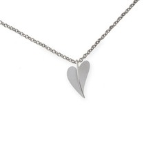 Ernstes Design Herz Edelstahl