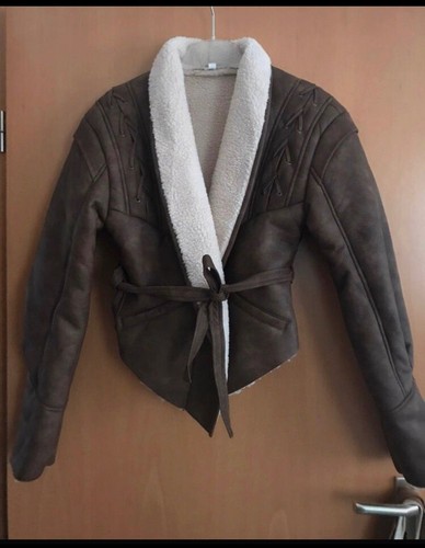 Retro lederimitat jacke - retro,