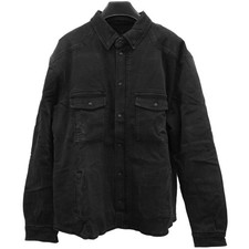 Mens Motorcycle Shirt Jacket