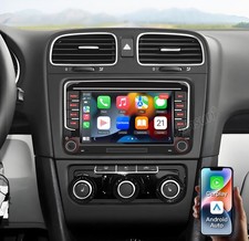 6+128GB 8-Core Android 13 Für VW Golf 5 6 Bora EOS Jetta T5 Autoradio GPS Navi