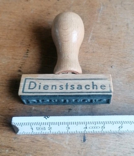 Ddr stempel dienstsache - stempel,