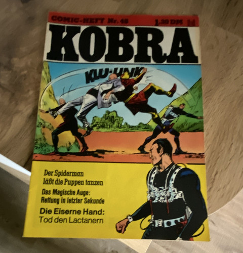 Kobra comic heft 49 - comic-heft, farbig