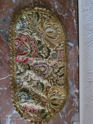Vintage gobelin zierdeckchen - vintage,