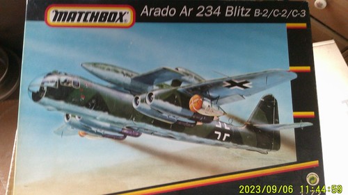 Matchbox arado 234 blitz - ar,
