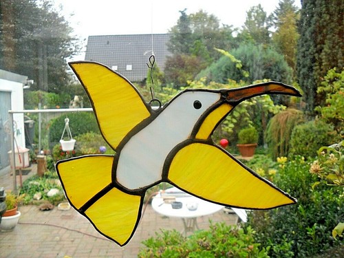 Fensterbild handarbeit - fensterbild,