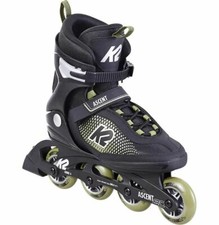 K2 Ascent 80 Inline Skates Herren 30F0760-1 black / green