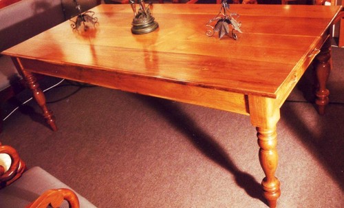 Edelholz tisch schreibtisch - edelholz,