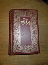 Die Bibel von Naumann & Göbel unbeschriebene Familien Chronik Goldschnitt