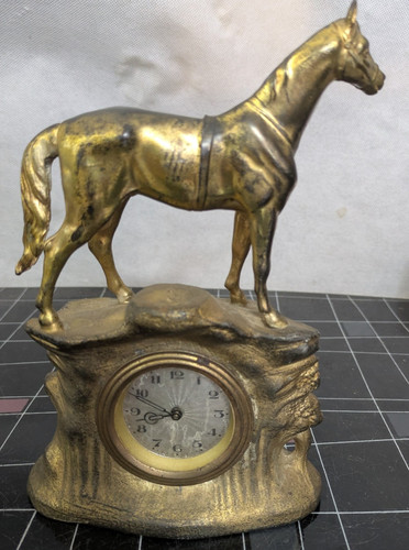 Tisch kamin figurenuhr - tisch, pferd