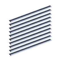 10 Stück HW (HM) Hobelmesser 82mm, Wendemesser für Makita Elektrohobel 82 x 5,5 