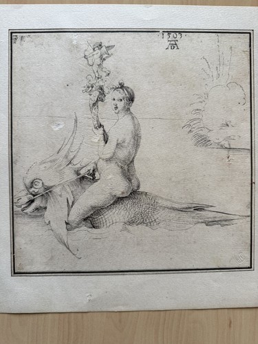 Faksimile von albrecht dürer - faksimile,