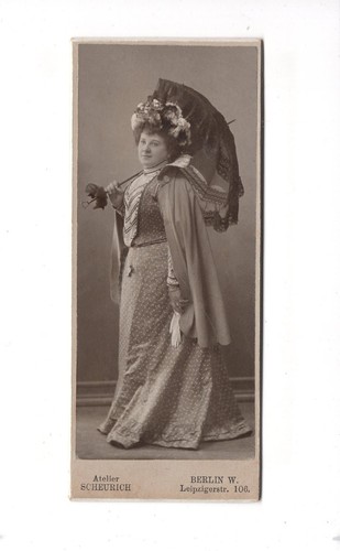 Cdv foto damenportrait feine - cdv, /