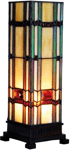 Bunte tiffany stehlampe - bunte,