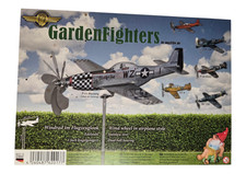 Garten Windrad Flugzeug P-51 D