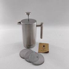 Morgenheld Premium Edelstahl French Press gross 1000 ml Stempelkanne Kaffeepress