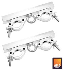 2er Set GLOBAL TRUSS Traversenadapter mit Ringöse - variabel 290-390mm