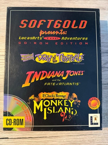 Lucasarts top adventures pc - adventures,