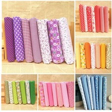 7 Stück Patchworkstoffe