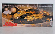 Schuco Piccolo Set Frohe Weihnachten 2013 Firebird & FX Atmos Gold Christmas OVP